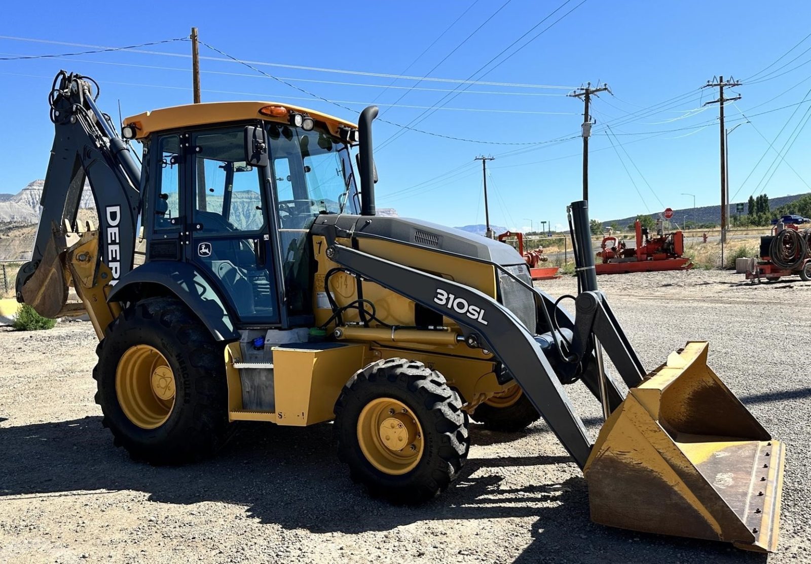 2018 John Deere 310SL 4x4 Backhoe Loader photo 2